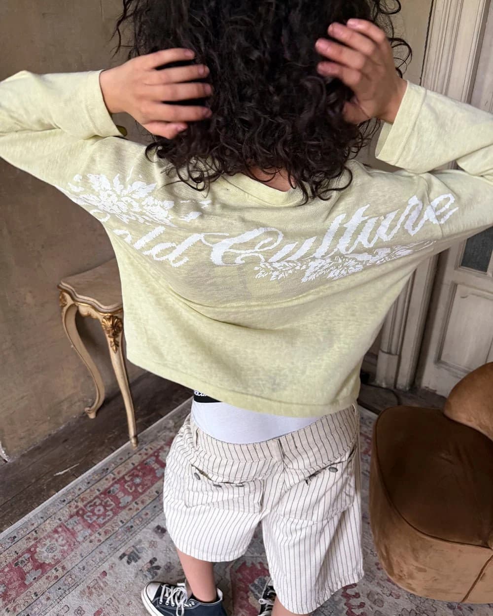 OLD SOUL LONGSLEEVE PALE YELLOW 9