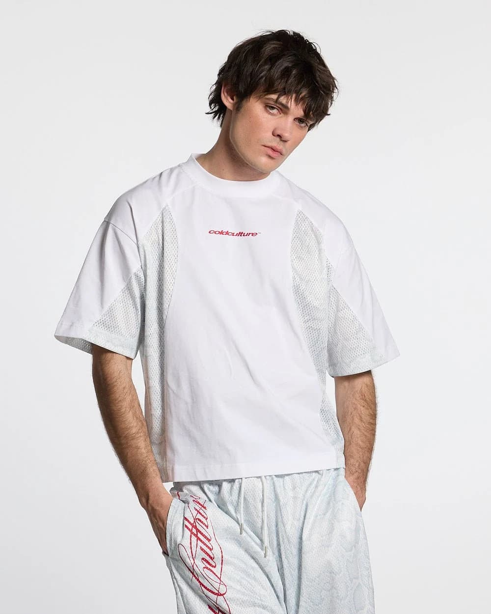 RIOT MESH TEE WHITE 4