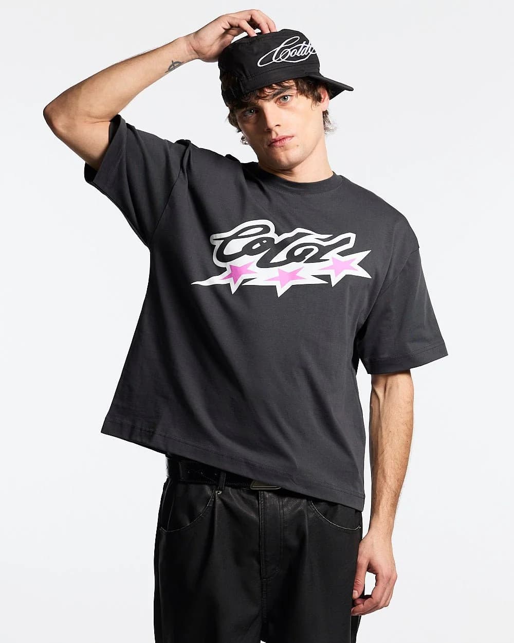 ALL STARS TEE DARK GREY 2