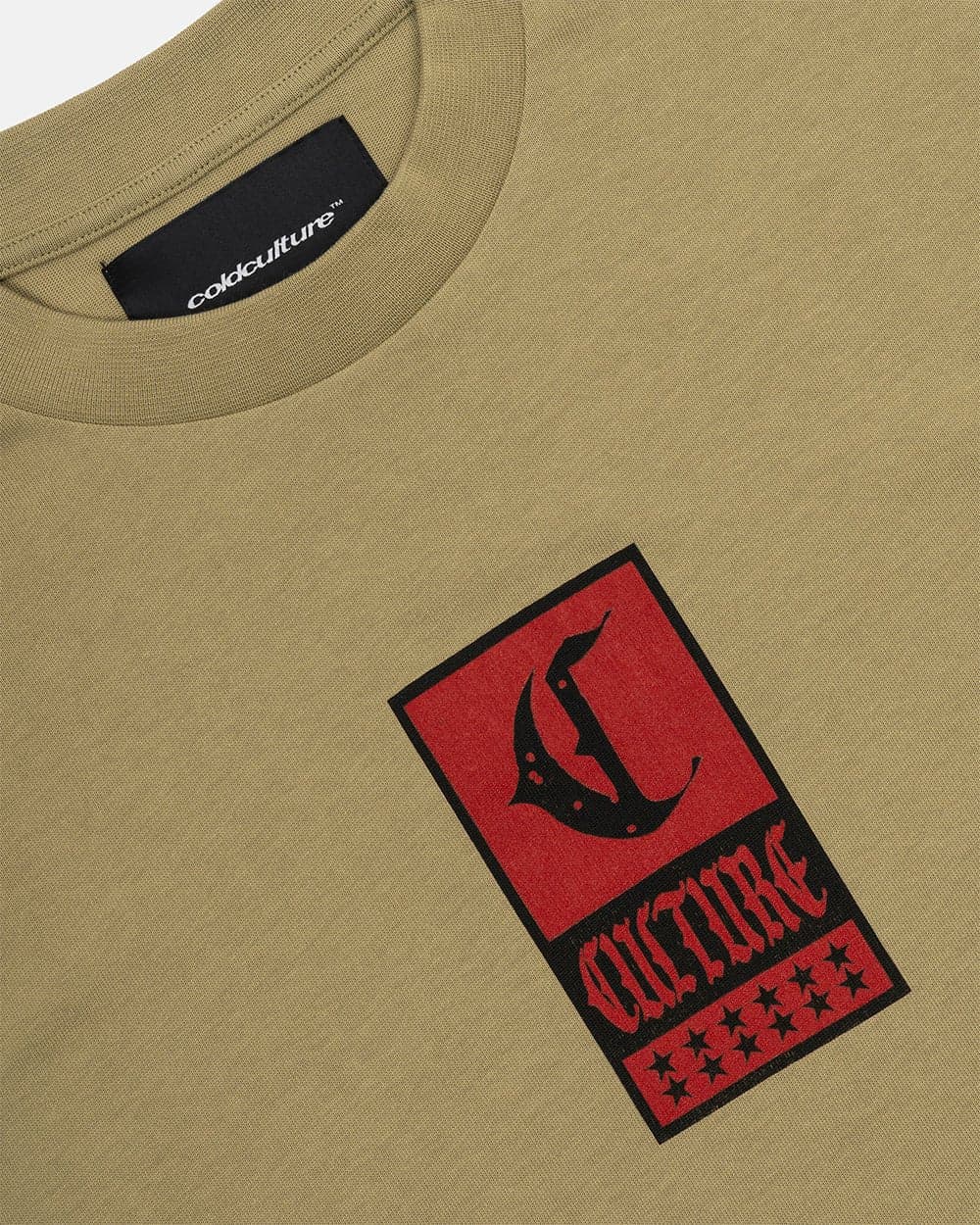 GOTHIC CURVED TEE GREEN 5