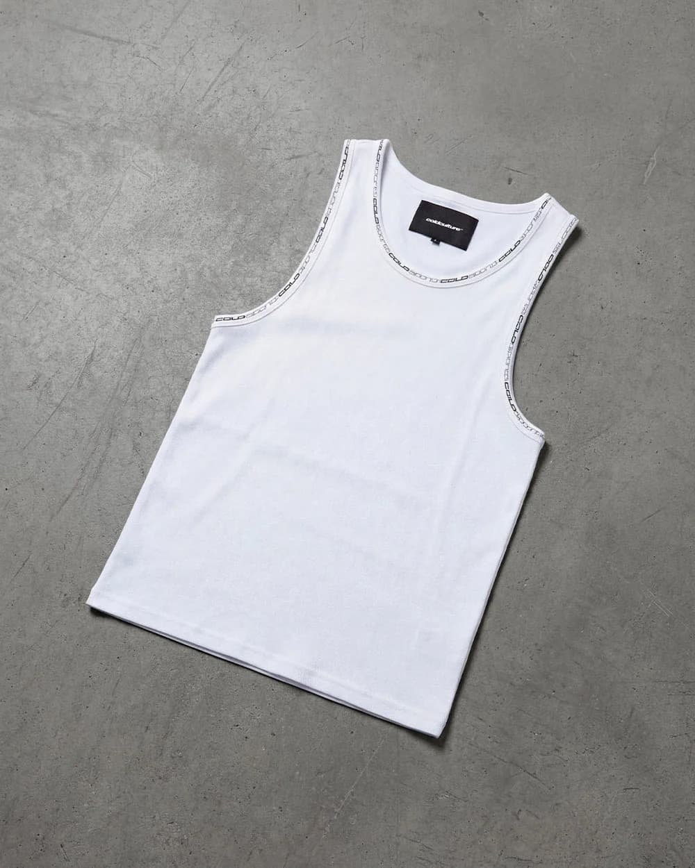 COLD SPORT TANK TOP WHITE 9