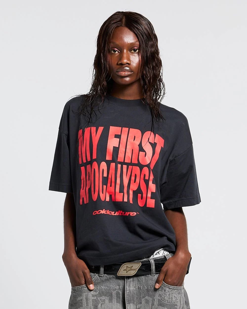 APOCALYPSE TEAM TEE GREY & RED 5
