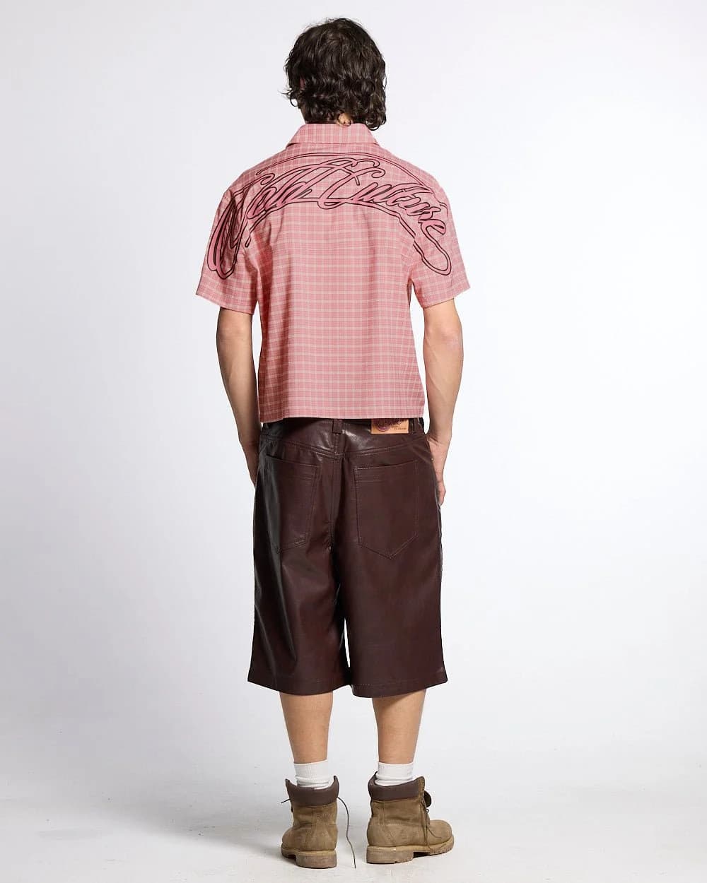 TARTAN SCRIPT SHIRT PINK 7
