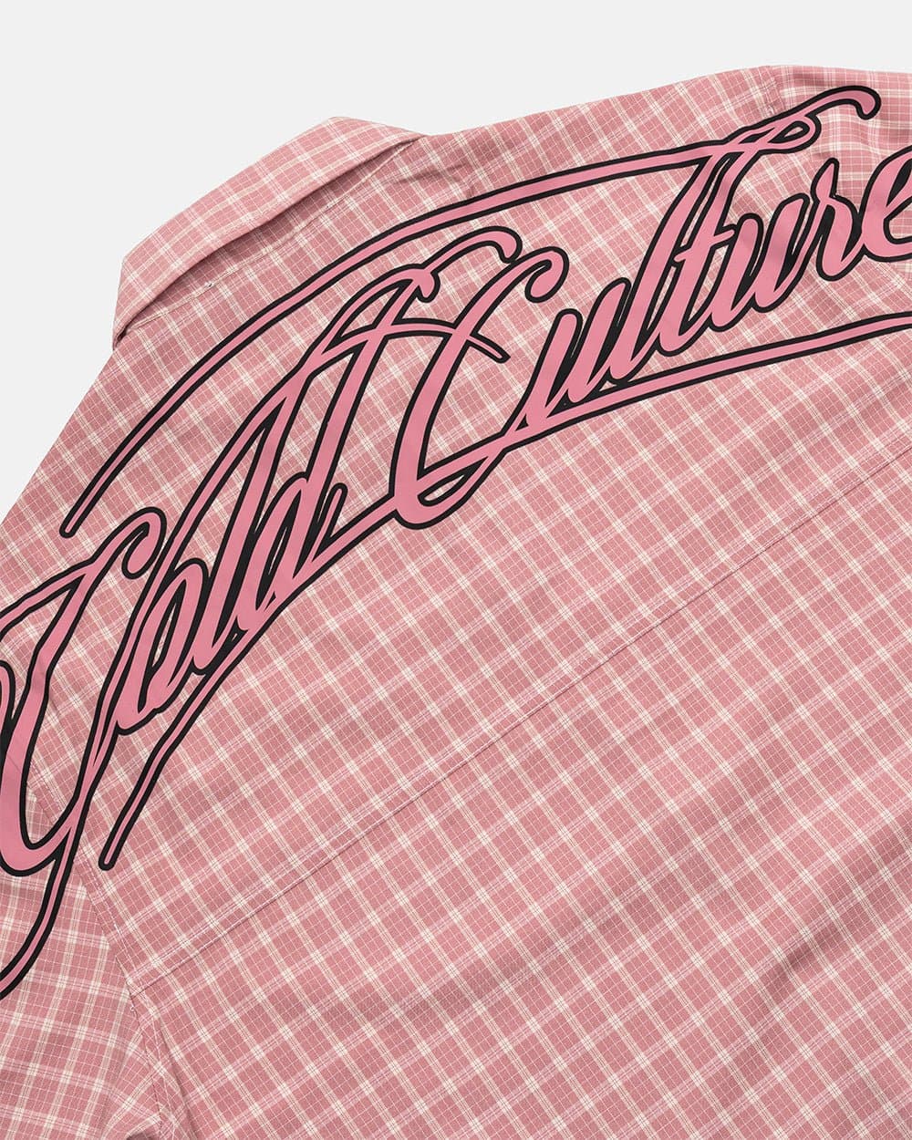 TARTAN SCRIPT SHIRT PINK 6
