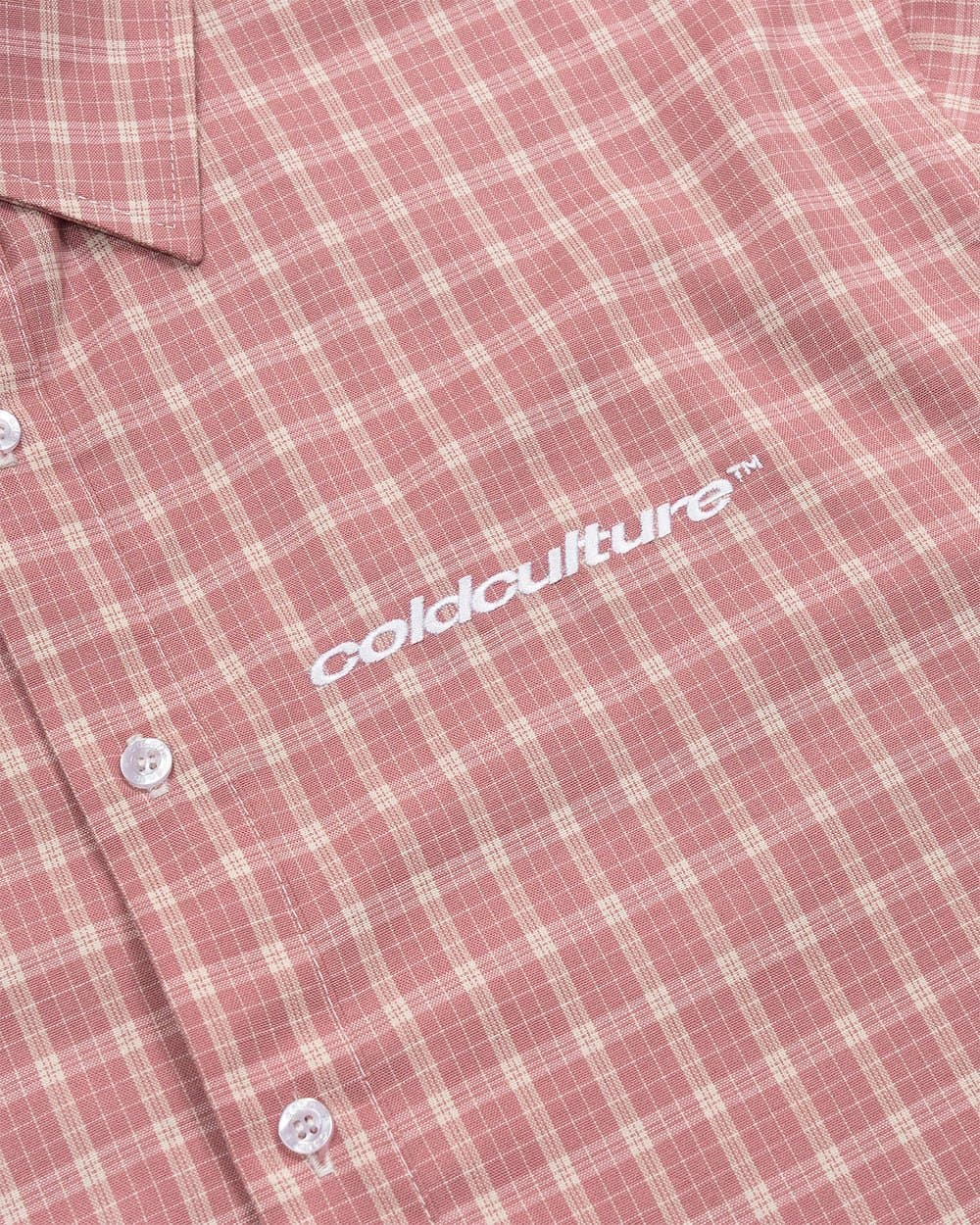 TARTAN SCRIPT SHIRT PINK 8