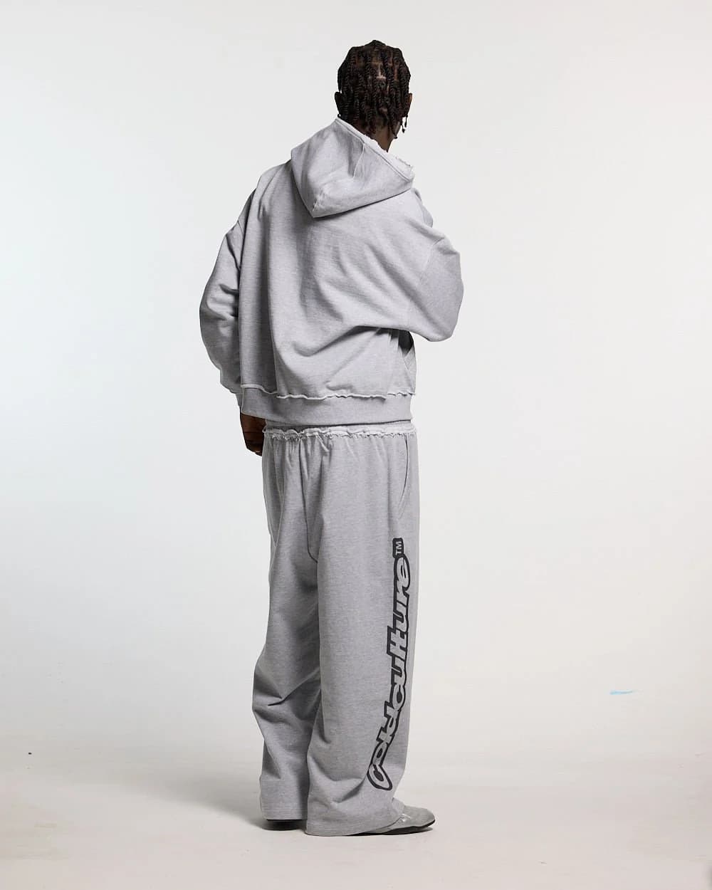 DAILY SET ZIP UP GREY MELANGE 4