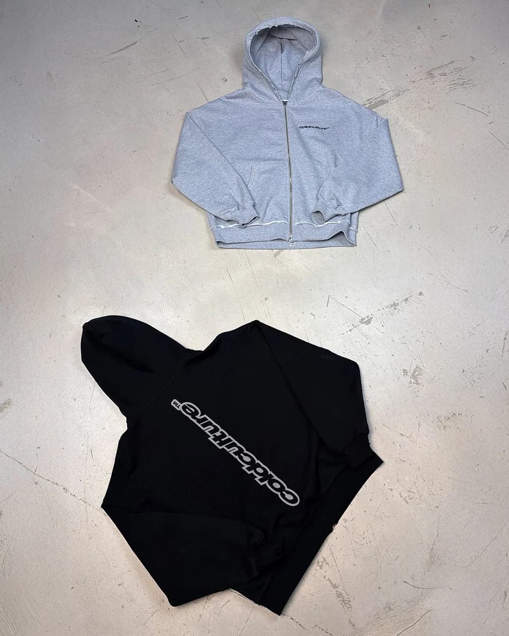 DAILY SET ZIP UP GREY MELANGE 8