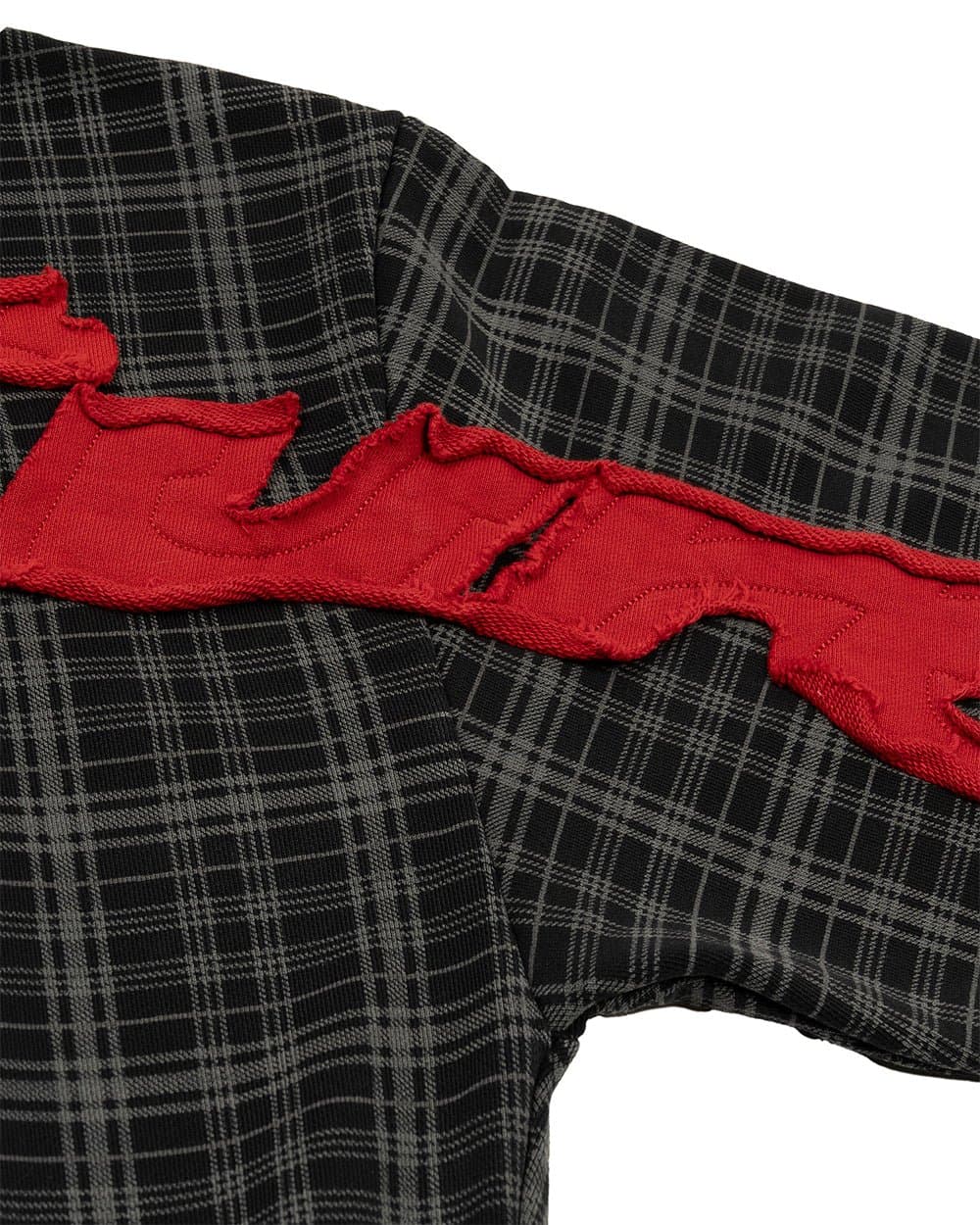 TARTAN HOODIE BLACK 6