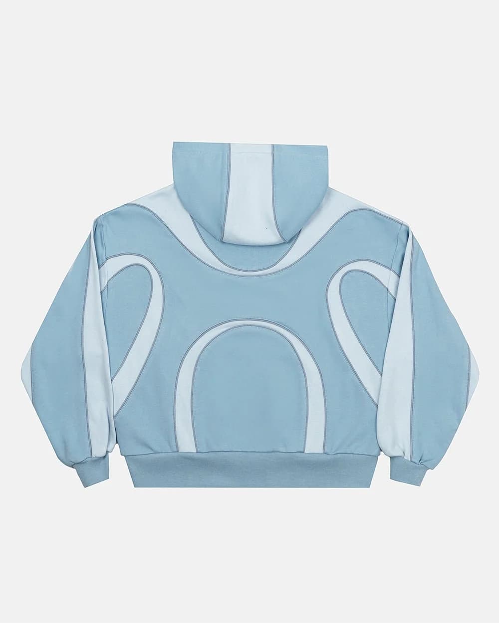 TAKE OFF ZIP HOODIE LIGHT BLUE 3