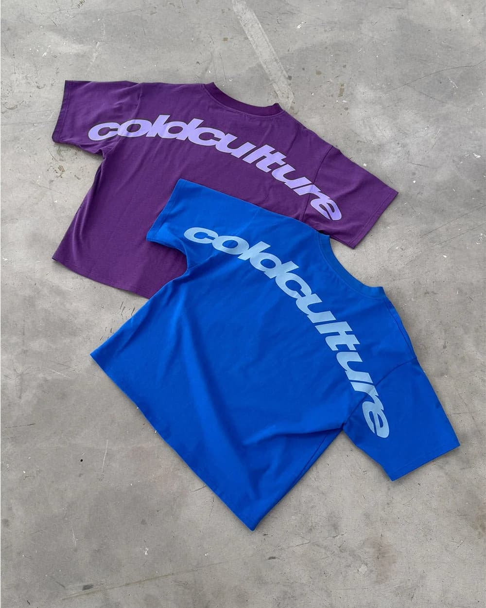 CURVED TEE BURGUNDY & PURPLE 7