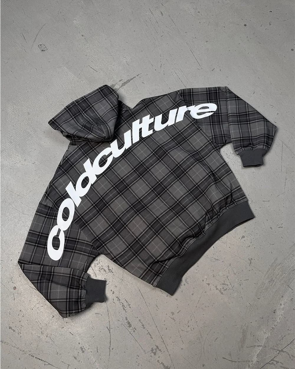 CURVED DRIFT HOODIE TARTAN 7