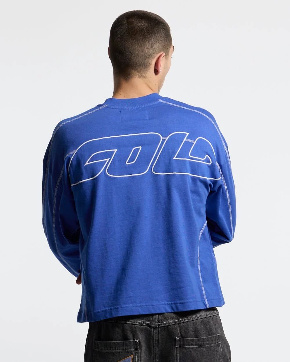ROLLER LONGSLEEVE TEE VIBRANT BLUE 2