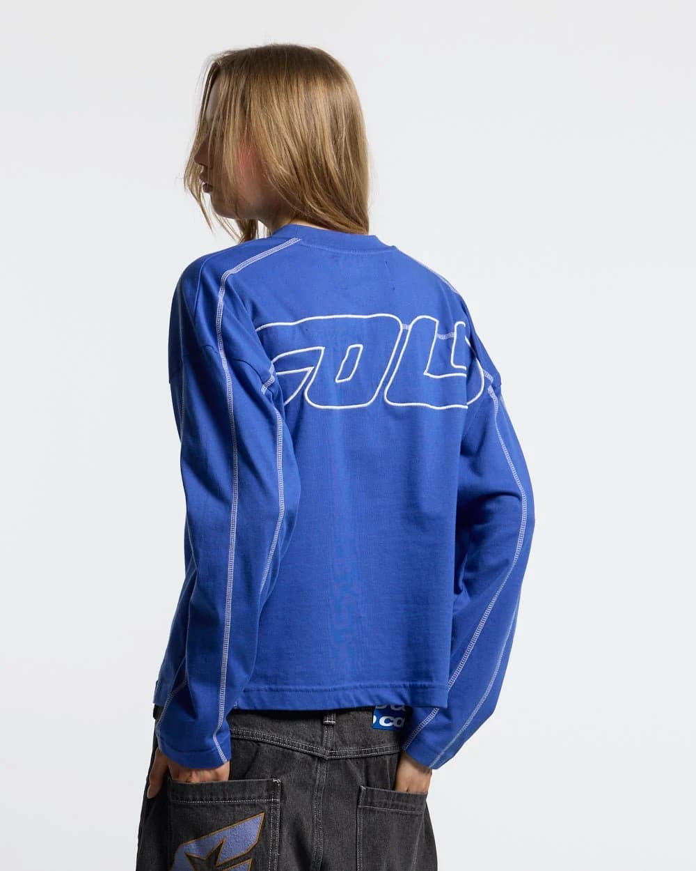 ROLLER LONGSLEEVE TEE VIBRANT BLUE 5