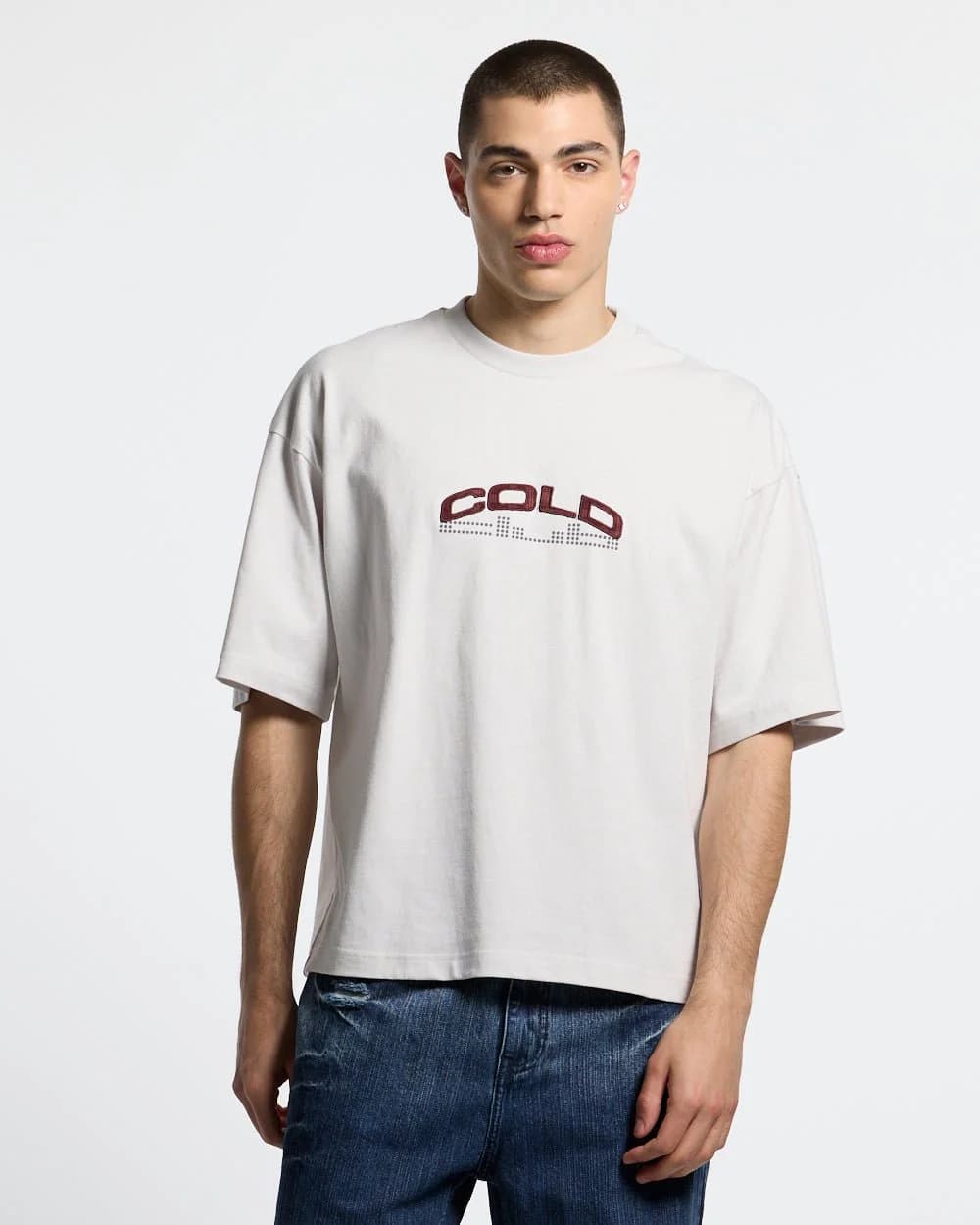 DOTS CLUB TEE LIGHT GREY 3
