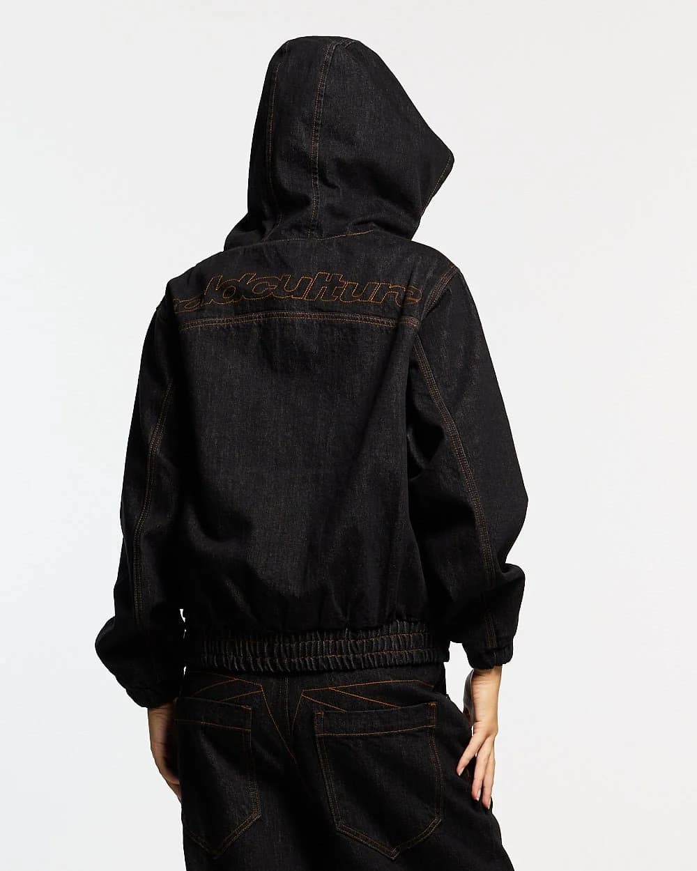TOP BOY JACKET BLACK DENIM 6