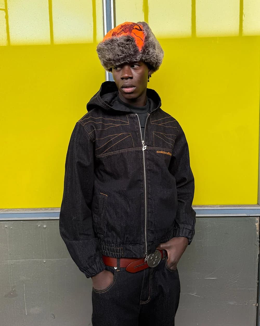 TOP BOY JACKET BLACK DENIM 7