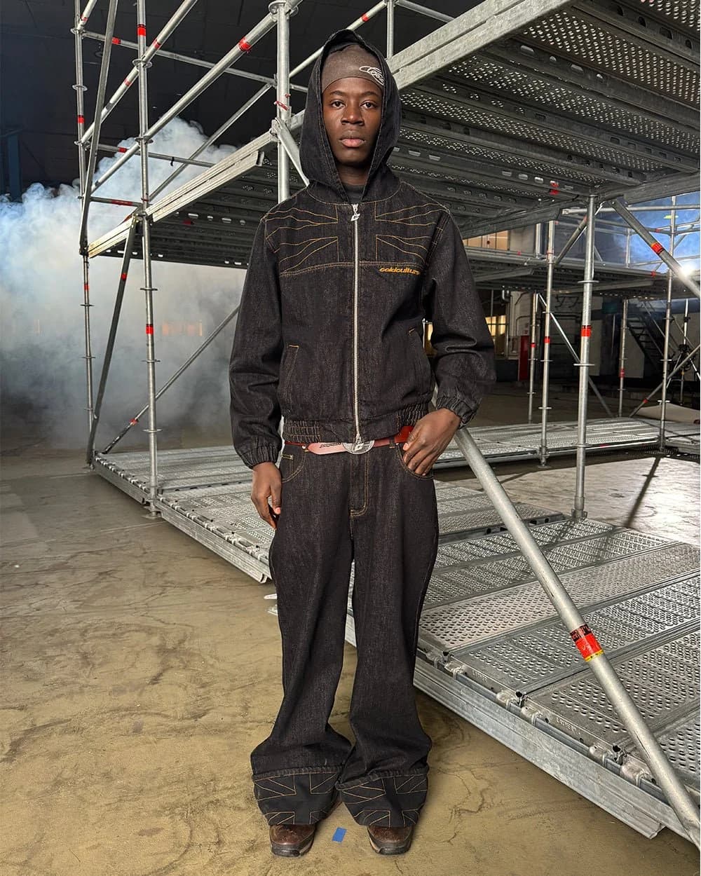 TOP BOY JACKET BLACK DENIM 8
