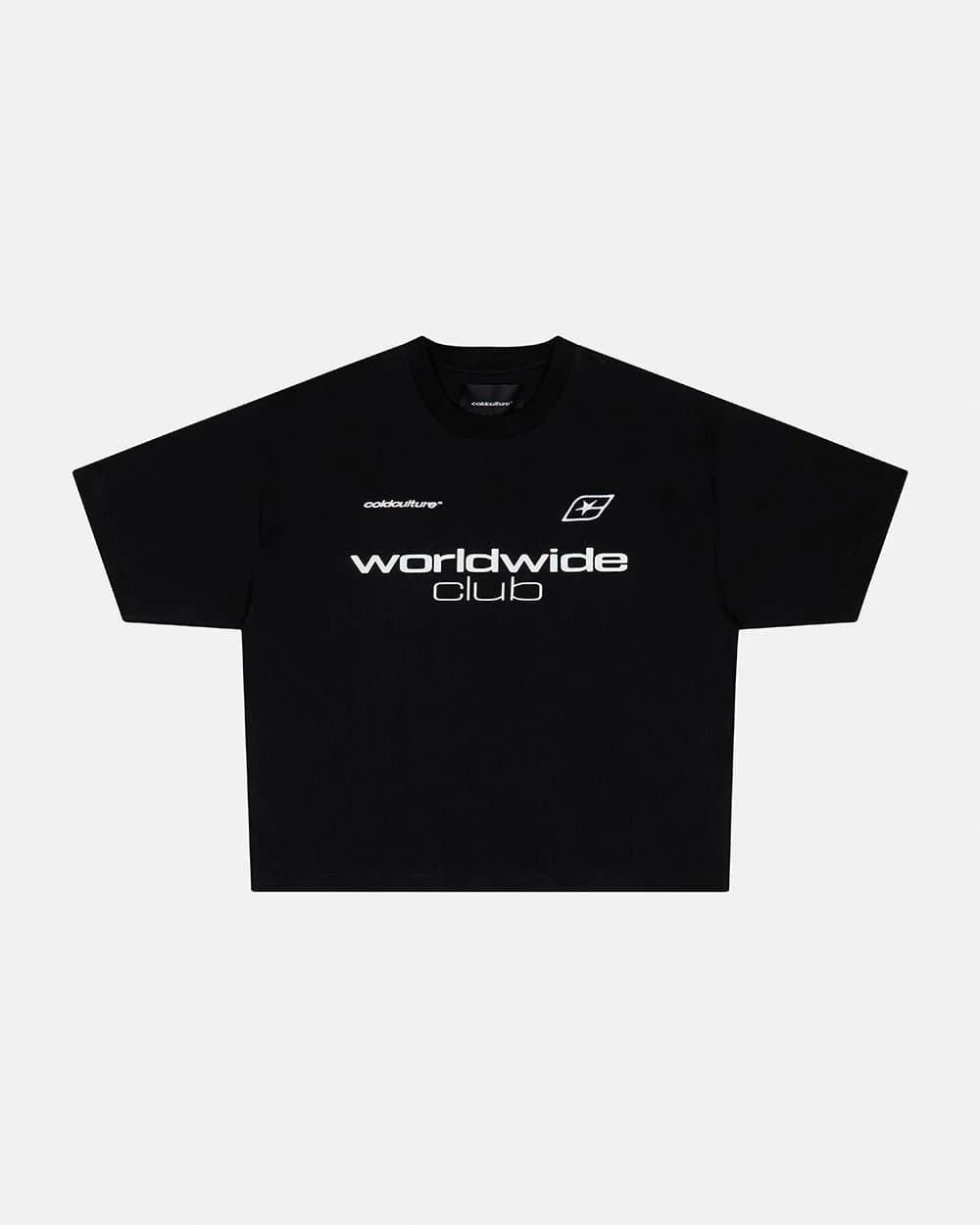 MR WORLDWIDE TEE BLACK by COLD CULTURE