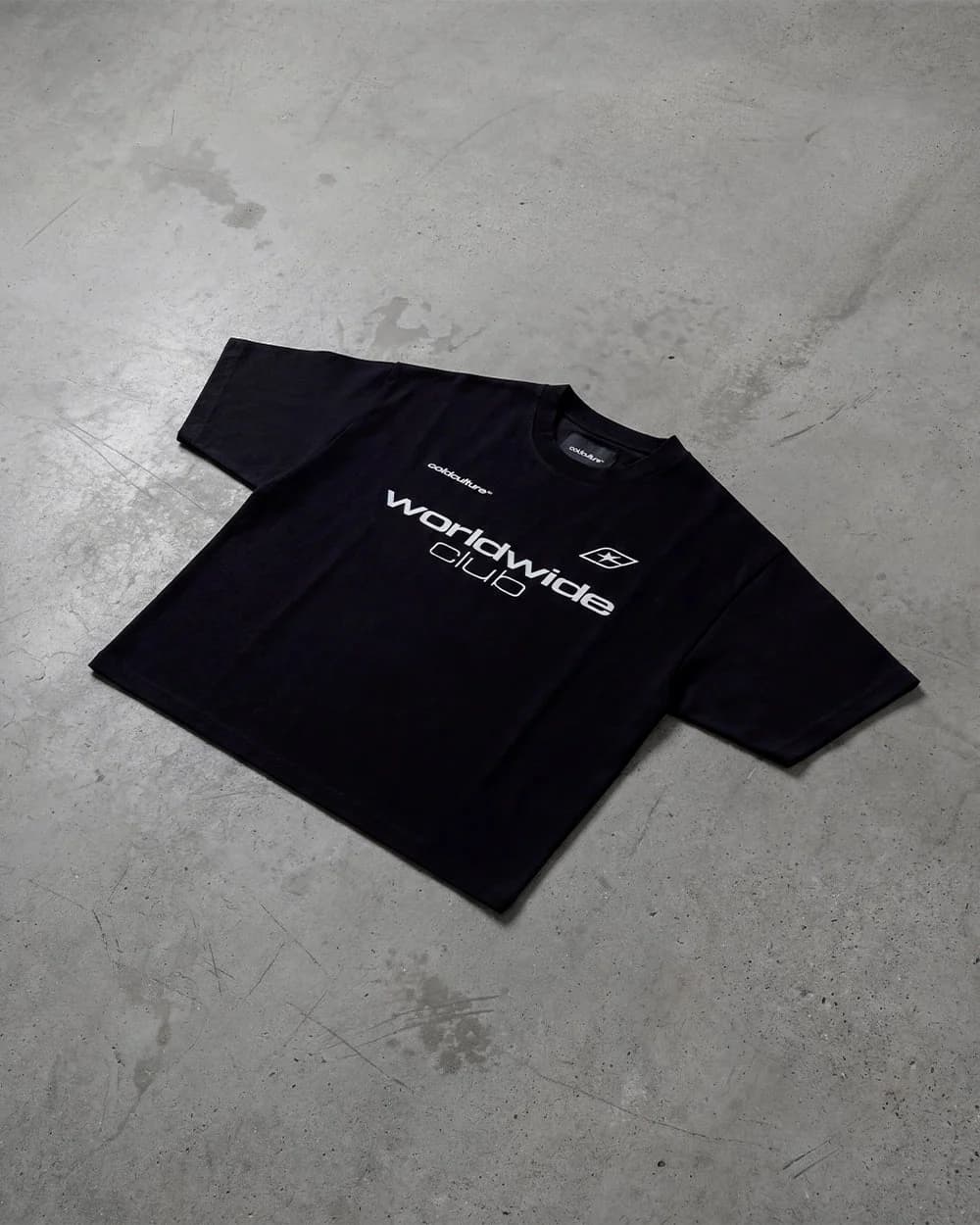 MR WORLDWIDE TEE BLACK 8
