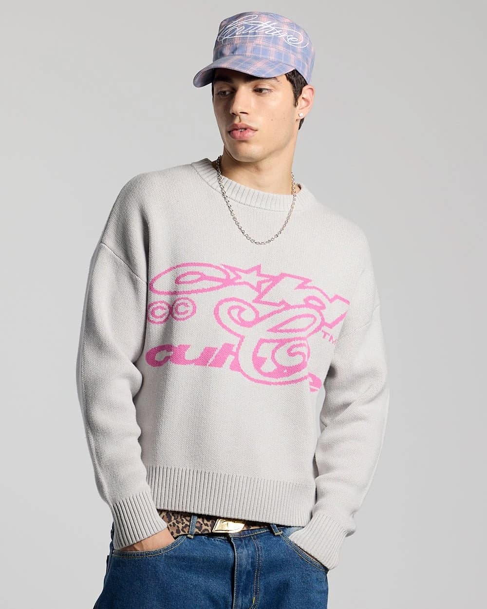 NO RULES KNIT GREY by COLD CULTURE