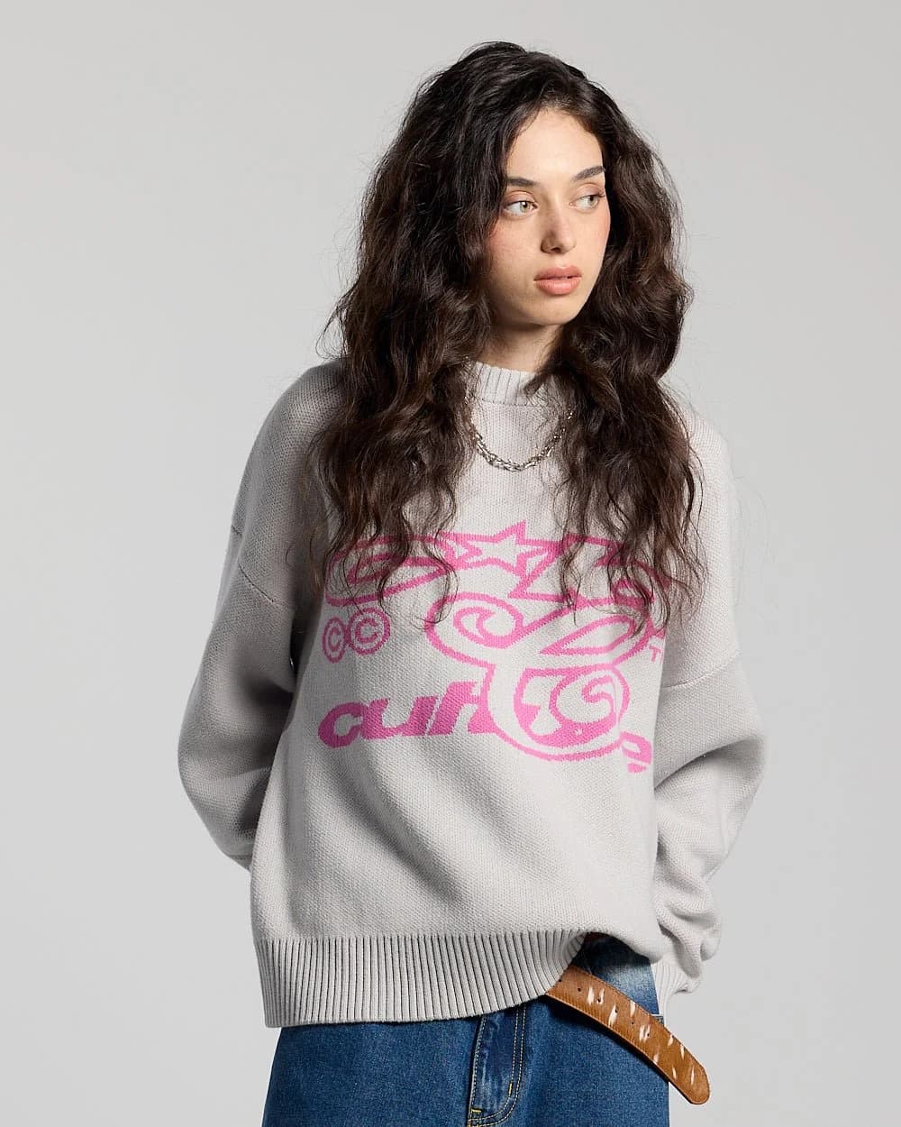 NO RULES KNIT GREY 3
