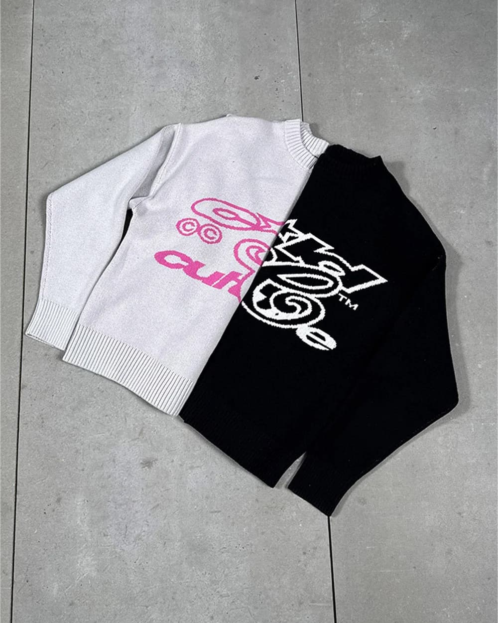 NO RULES KNIT GREY 5