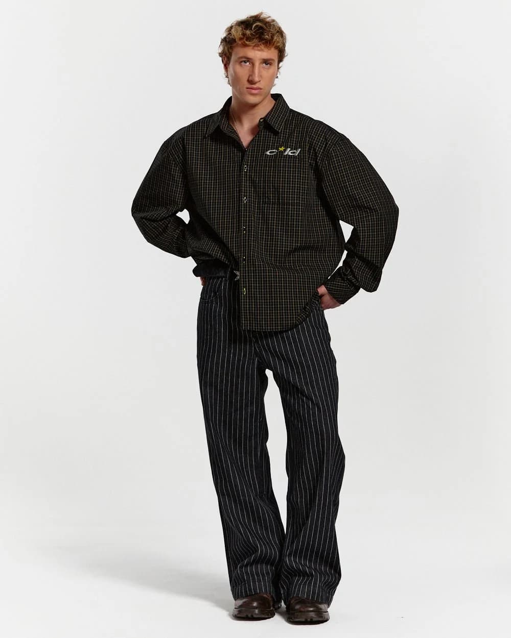 CASINO PANTS BLACK DENIM 5