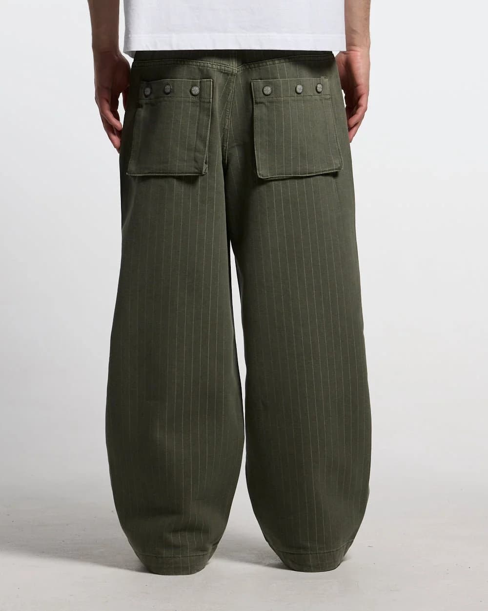 CASINO PANTS GREEN DENIM by COLD CULTURE