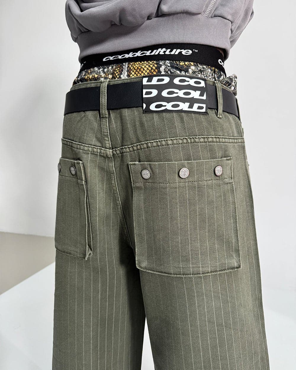 CASINO PANTS GREEN DENIM 10