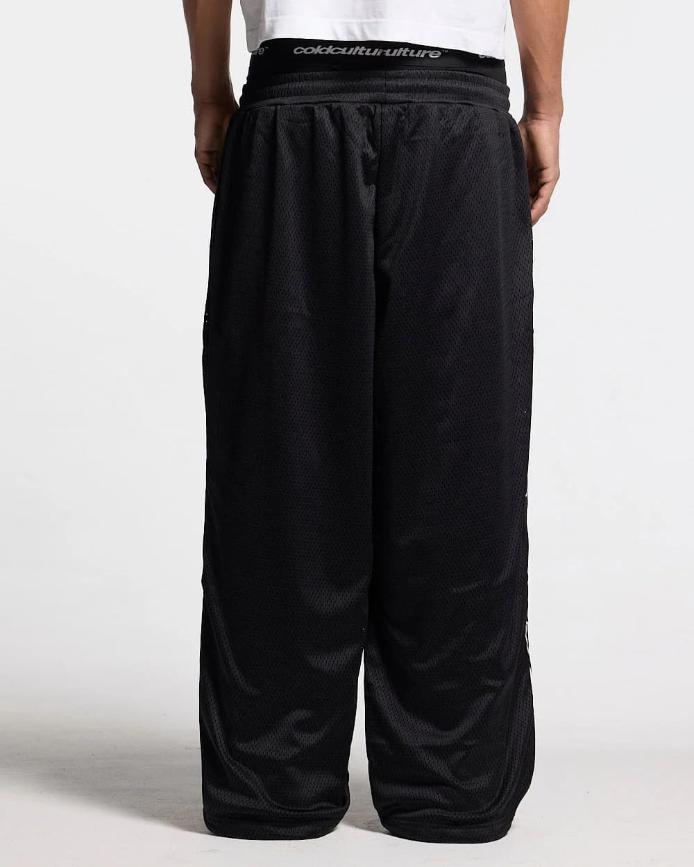 RIOT MESH SWEATPANTS BLACK 5