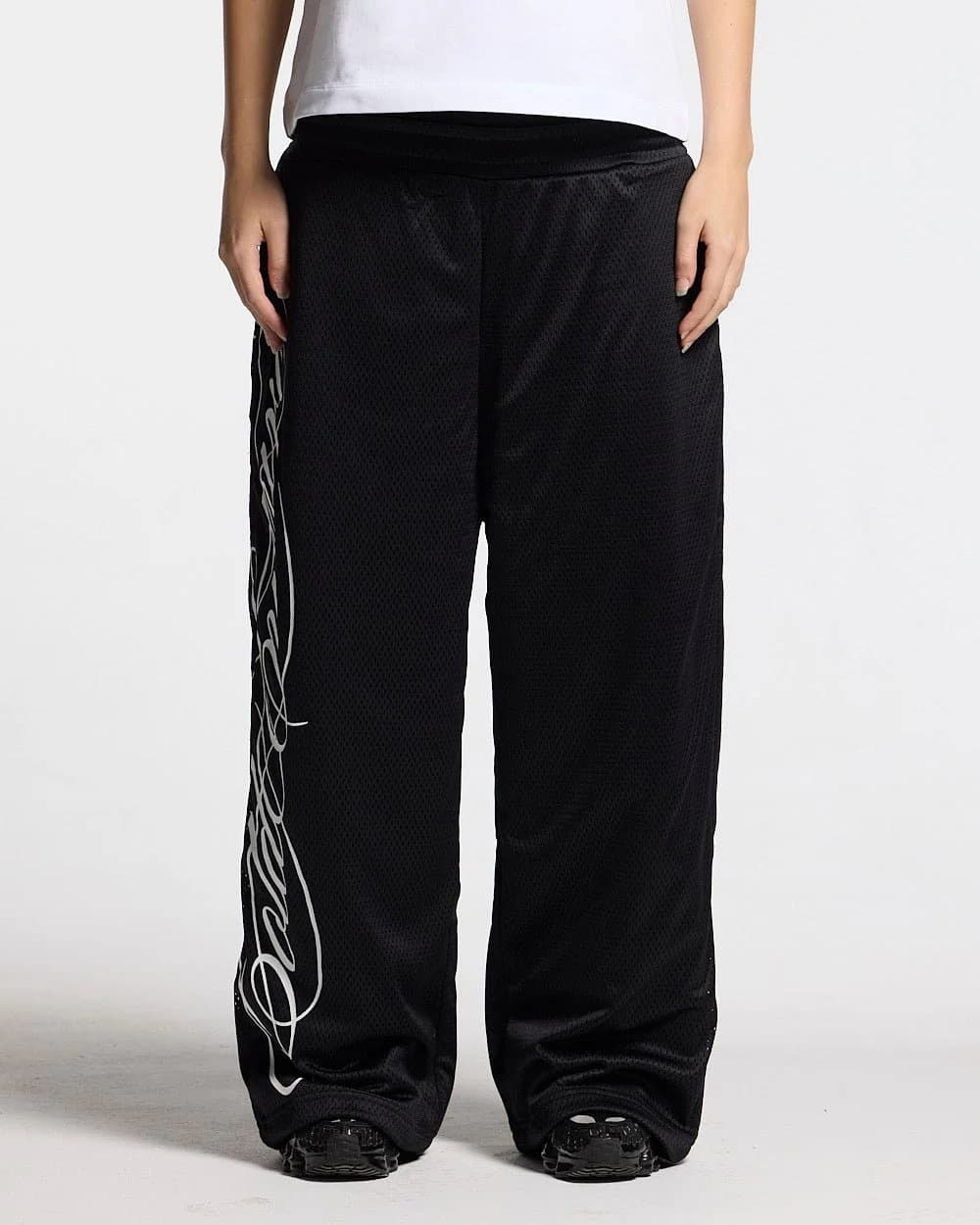 RIOT MESH SWEATPANTS BLACK 8
