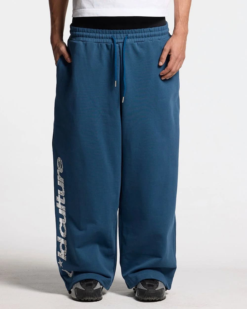 WILD SNAKE SWEATPANTS NAVY BLUE 3