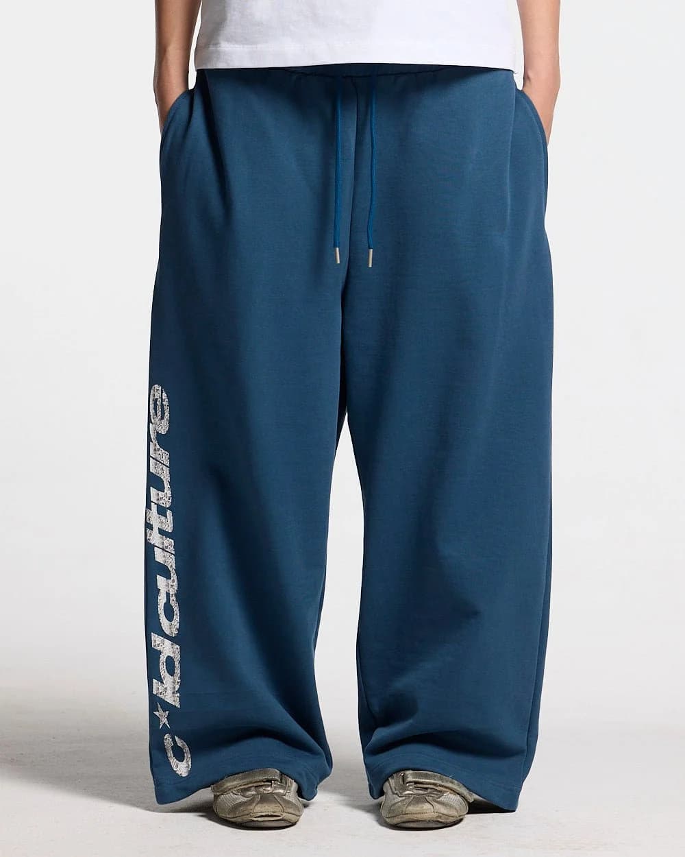 WILD SNAKE SWEATPANTS NAVY BLUE 10