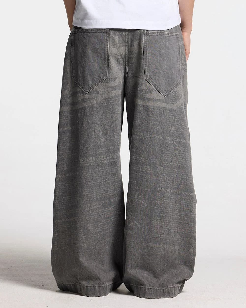 NEWSPAPER V3 PANTS GREY 3