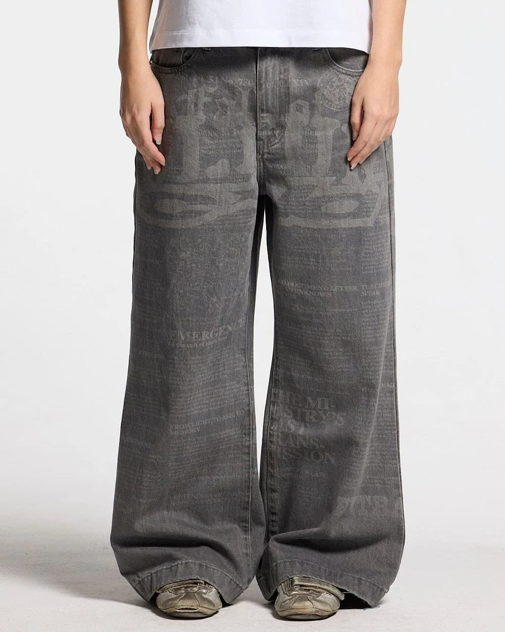 NEWSPAPER V3 PANTS GREY 8