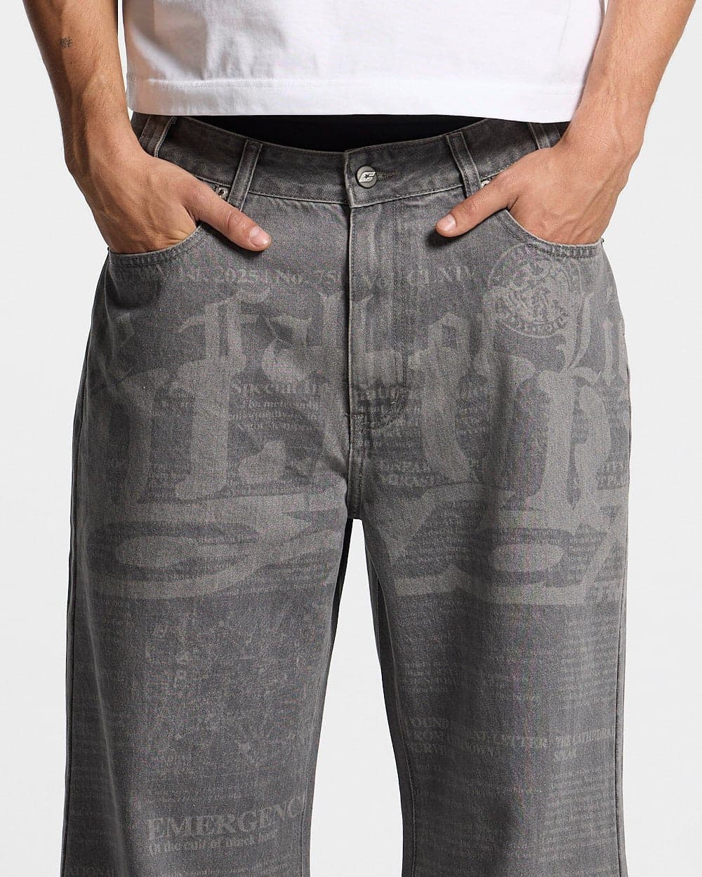 NEWSPAPER V3 PANTS GREY 10