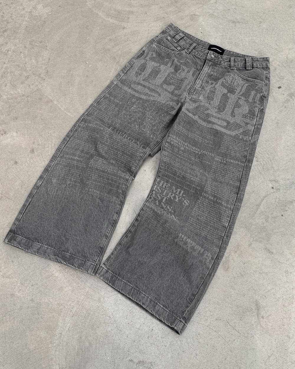 NEWSPAPER V3 PANTS GREY 12
