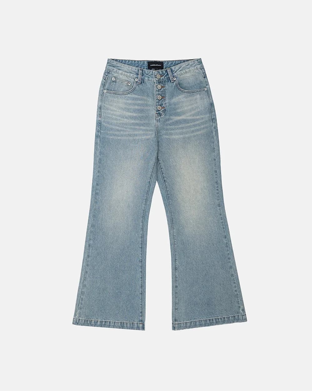 BLURRED V5 BOOTCUT PANTS LIGHT DENIM by COLD CULTURE