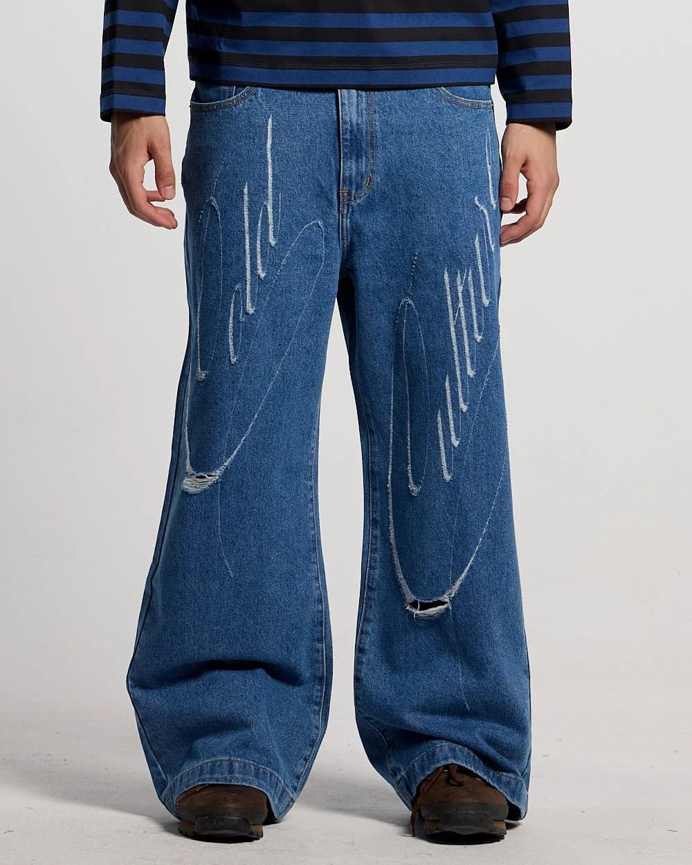 SCRIPT V3 PANTS LIGHT BLUE by COLD CULTURE