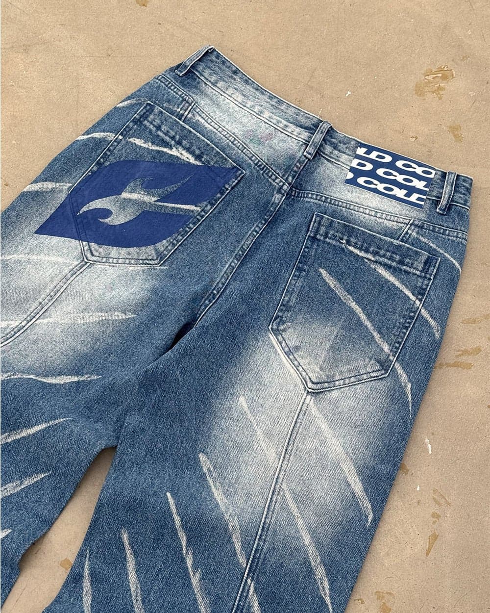 MUSIC RHYTHM V3 PANTS LIGHT BLUE by COLD CULTURE