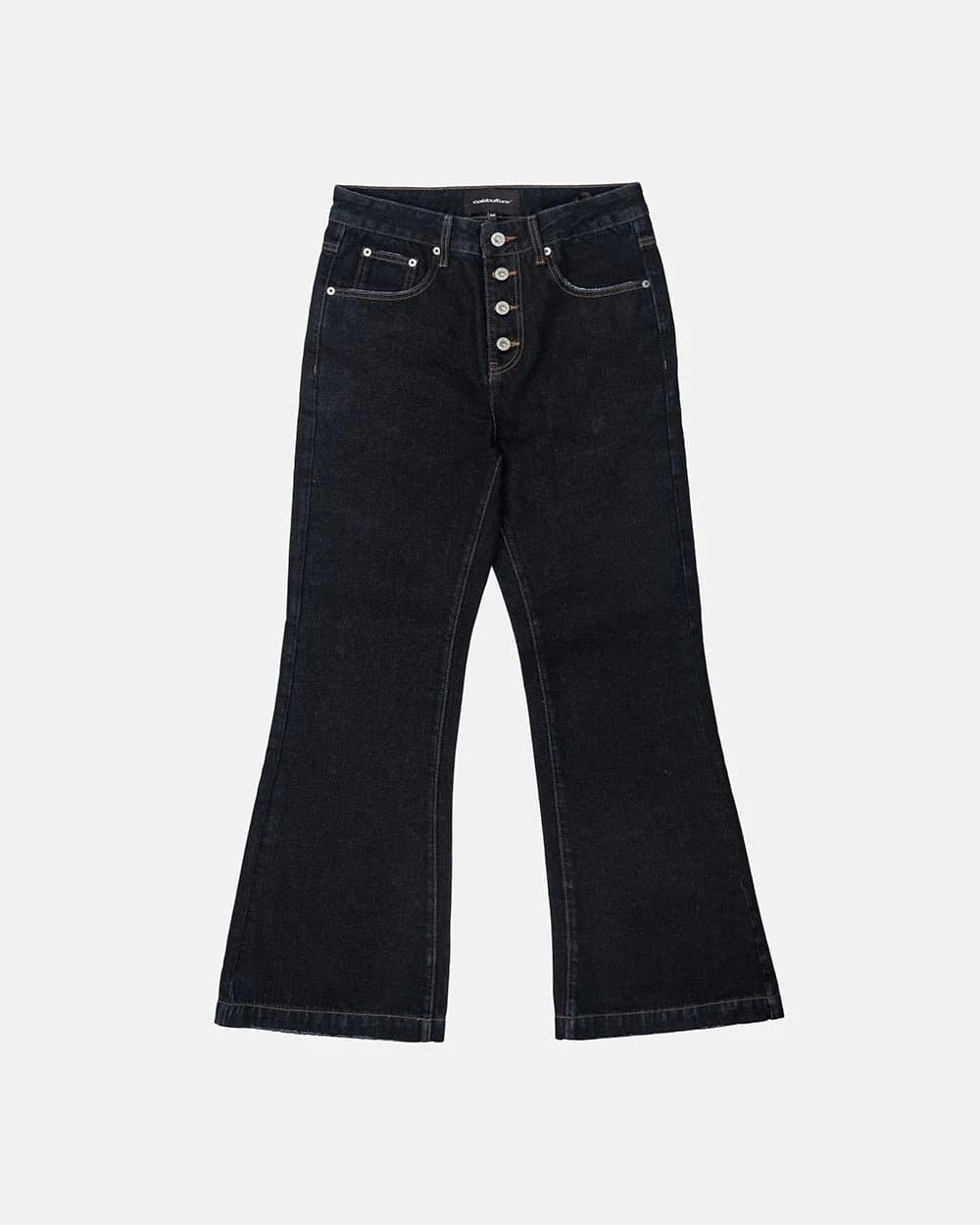 BLURRED V5 BOOTCUT PANTS RAW DENIM by COLD CULTURE