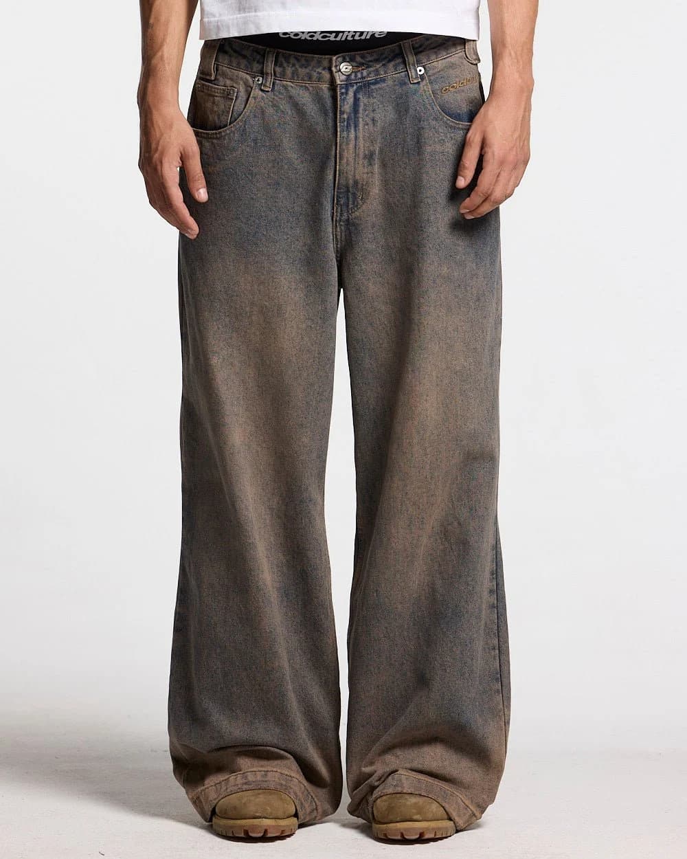 NUMBER 5 V3 DENIM PANTS DARK BLUE 3
