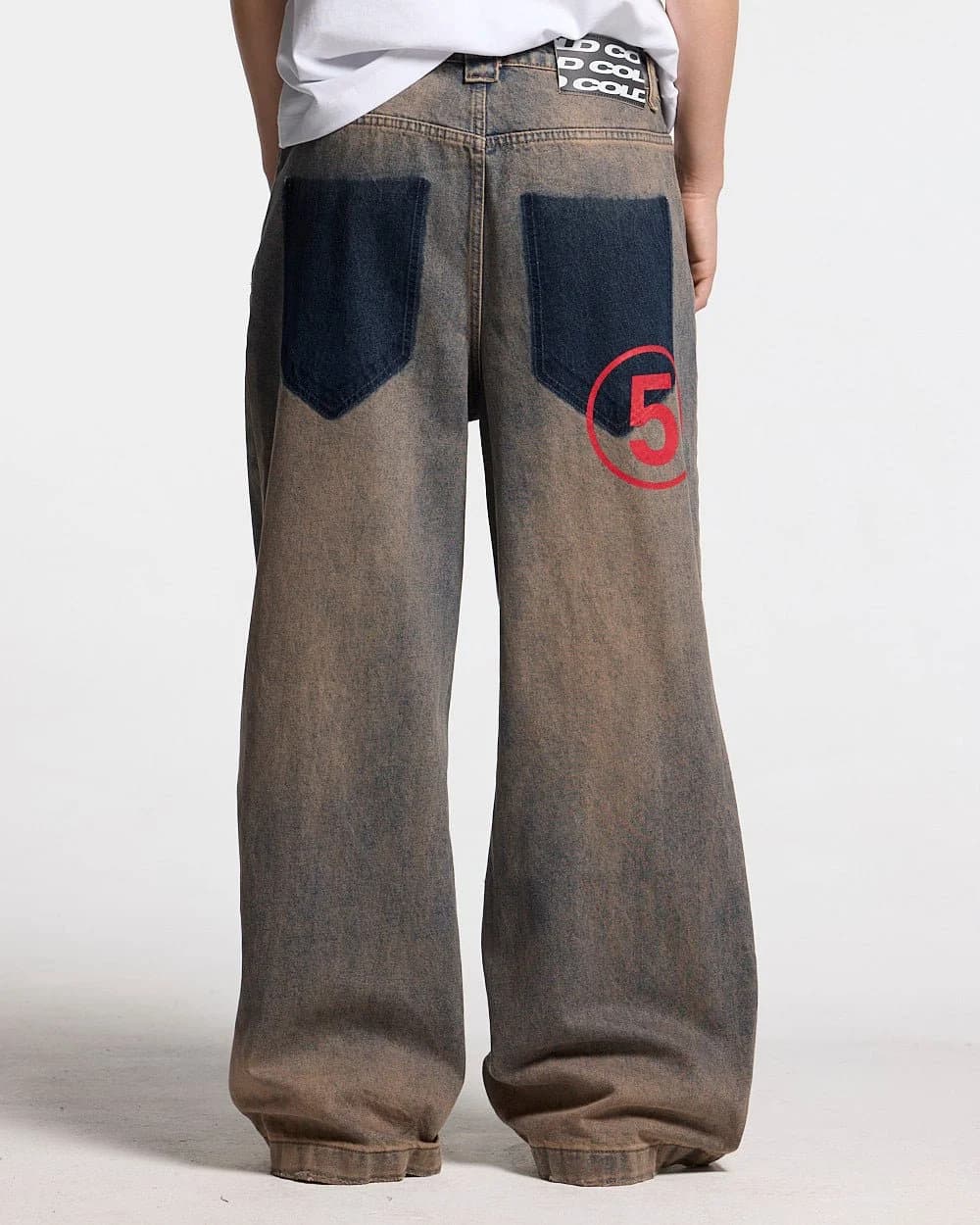 NUMBER 5 V3 DENIM PANTS DARK BLUE 8