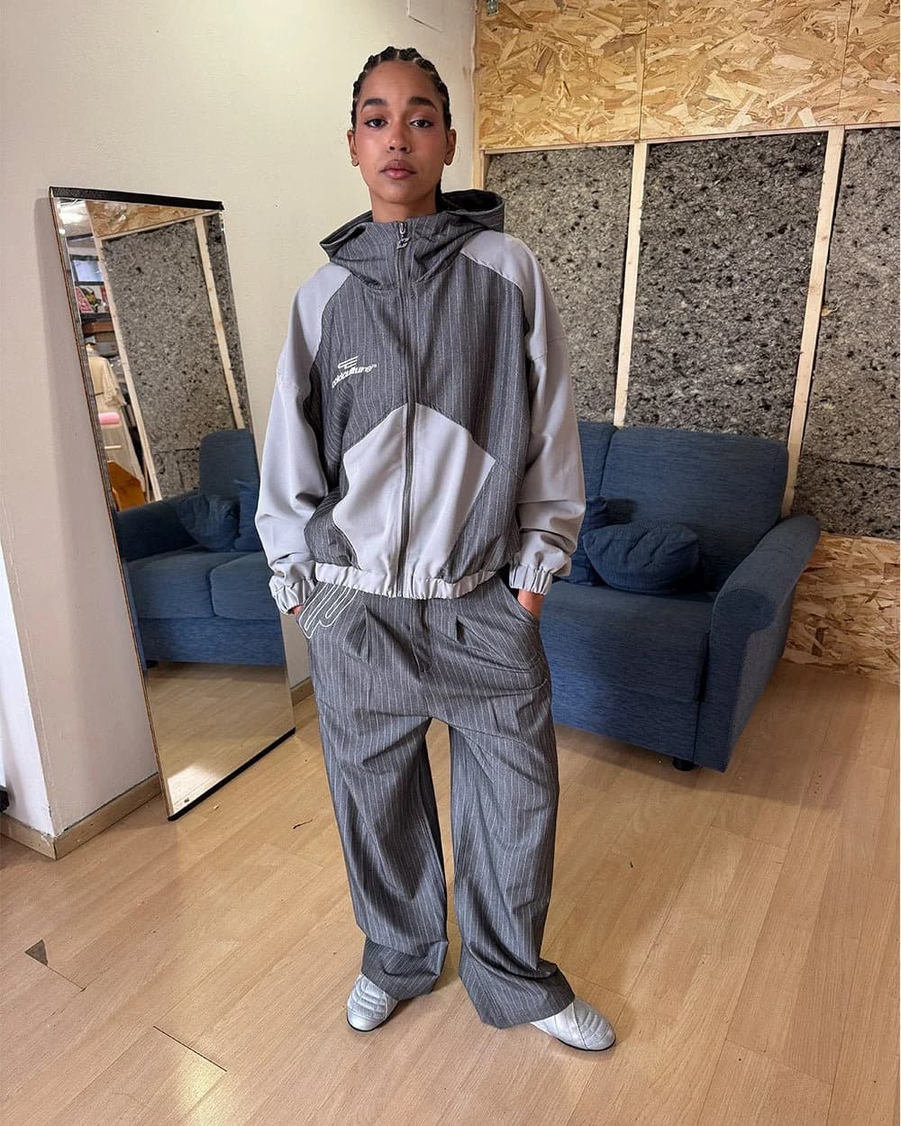 NOT FORMAL SET PANTS GREY 10