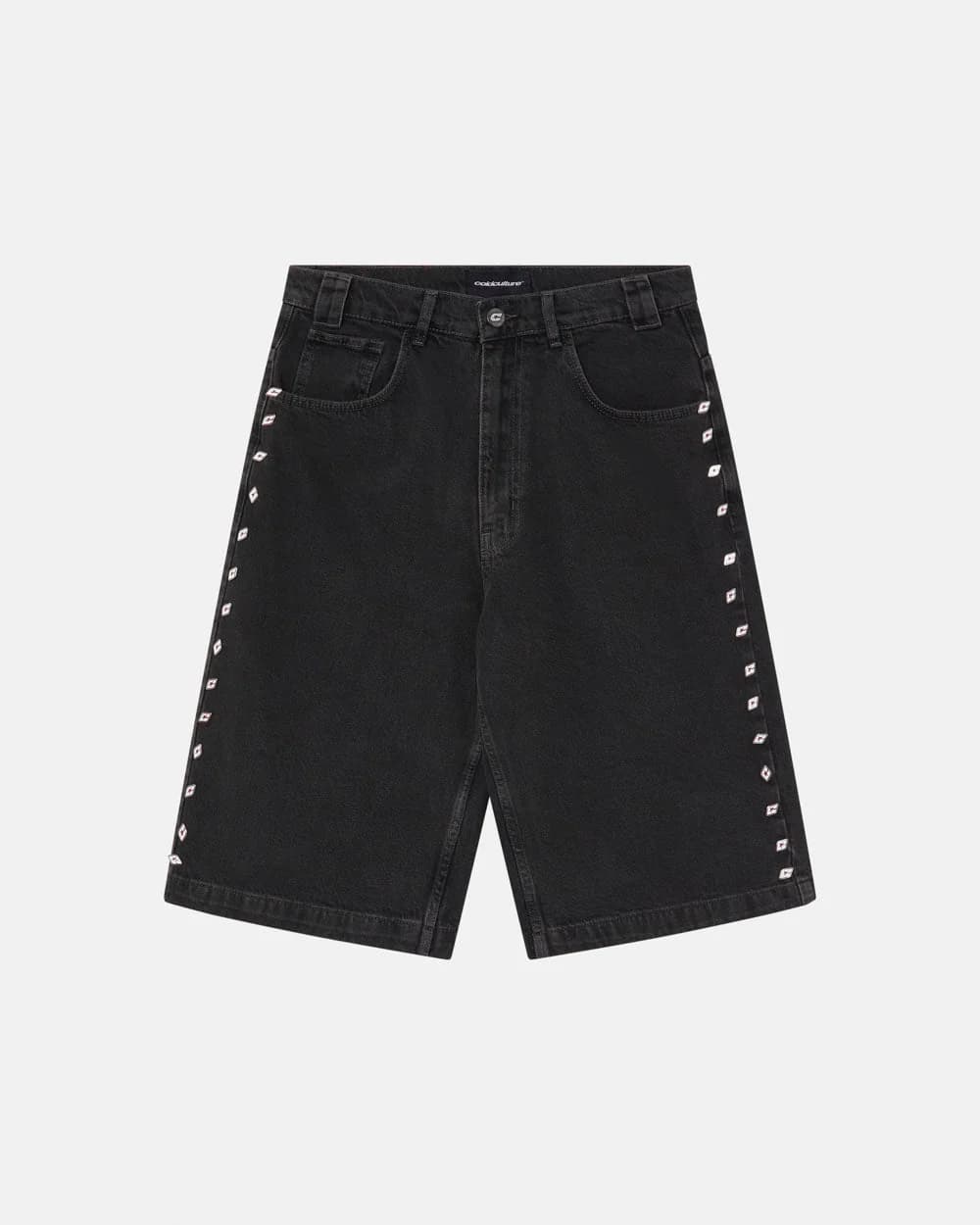BADGES JORTS BLACK LICORICE 2