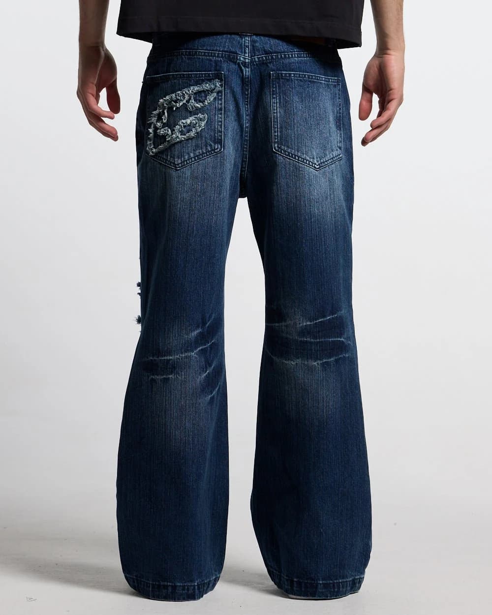 D-STRESSED V3 PANTS WASHED DENIM by COLD CULTURE