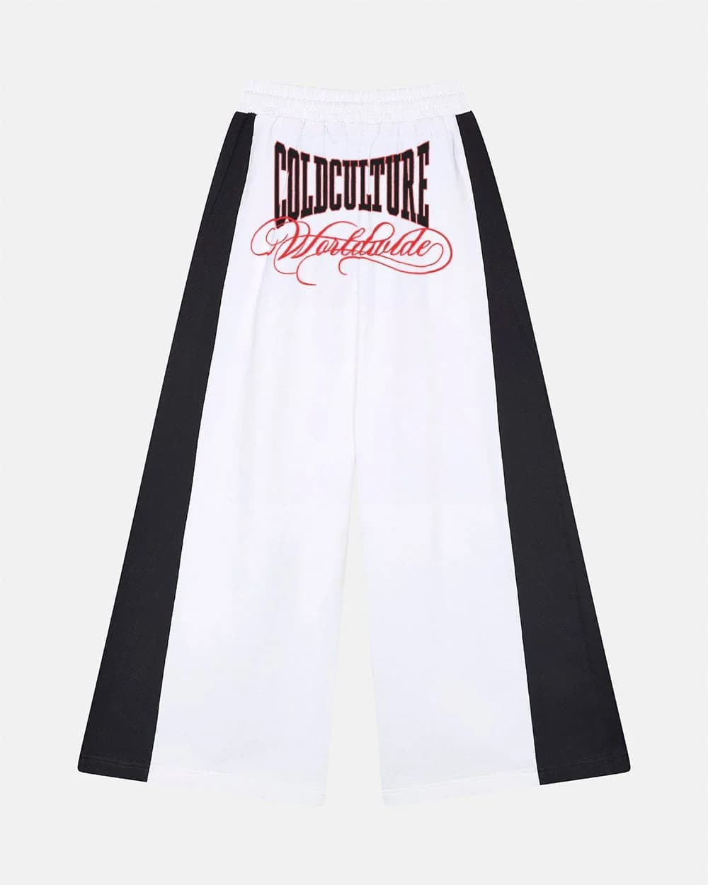 NIA SET SWEATPANTS WHITE & BLACK 2