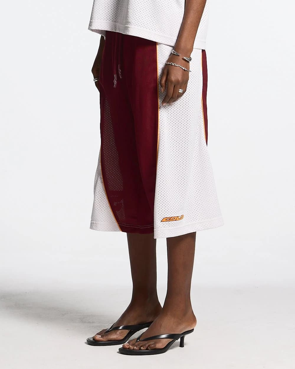 AERO STEED SHORT CREAM/BURGUNDY 4