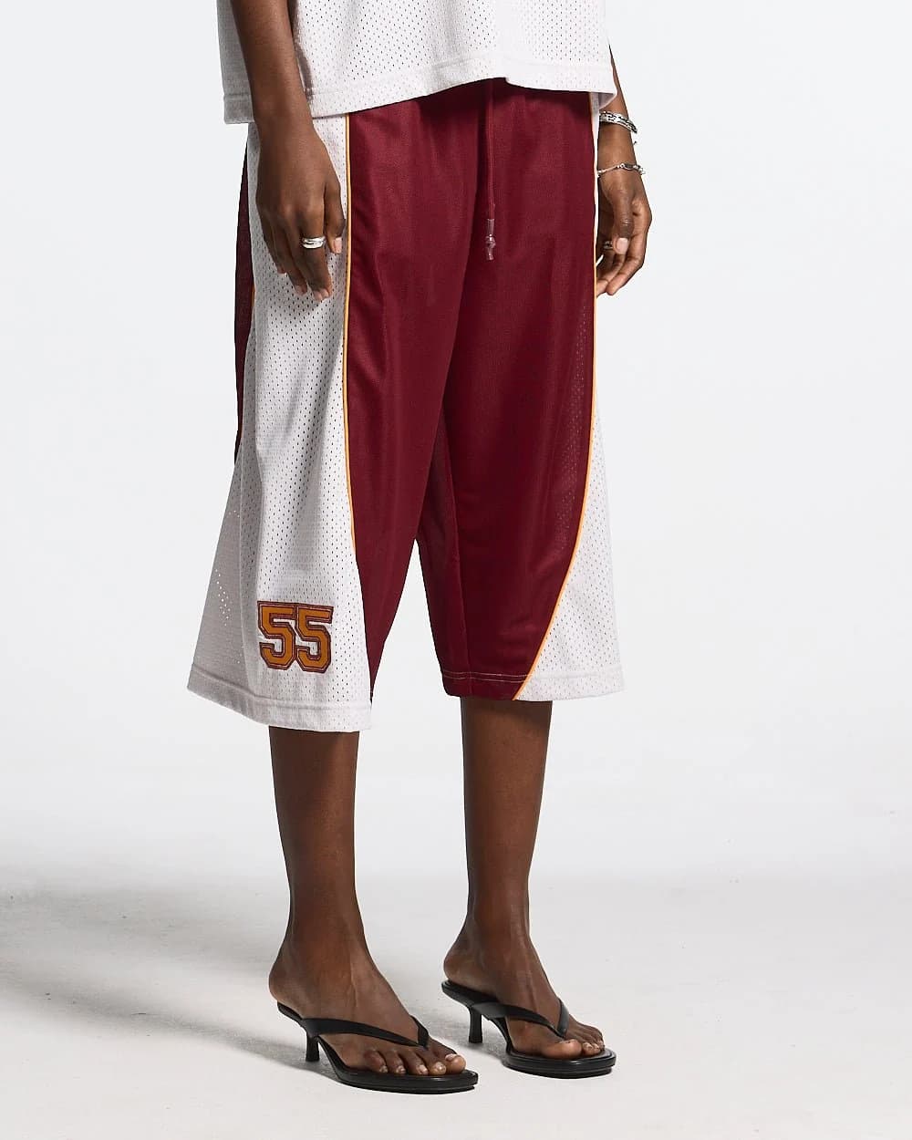AERO STEED SHORT CREAM/BURGUNDY 5