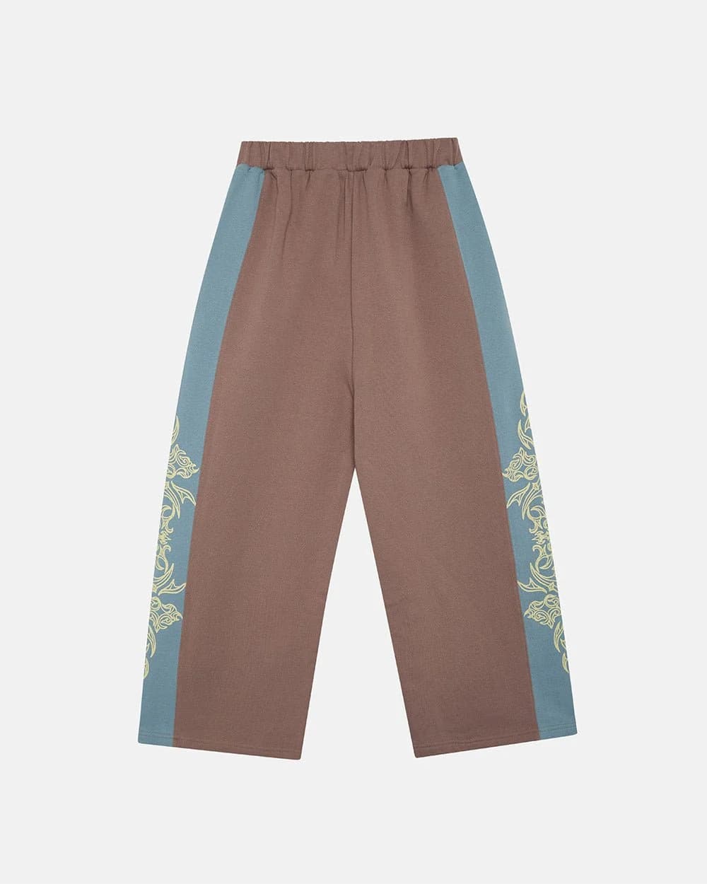 TRIBAL SWEATPANTS BROWN & BLUE 4